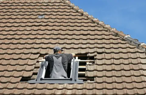 Pose de velux - Laubressel